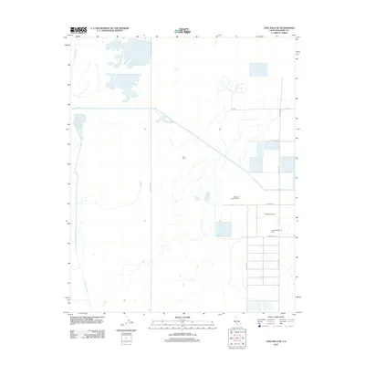 2012 Map of Lost Hills NE, 2012 Print