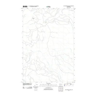 2011 Map of Lost Horse Plateau, 2011 Print