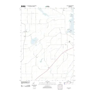 2010 Map of Lost Lake, 2010 Print
