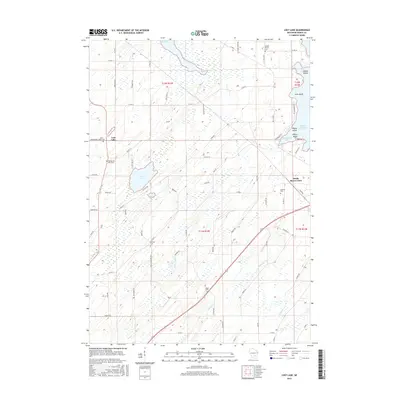 2015 Map of Lost Lake, 2015 Print
