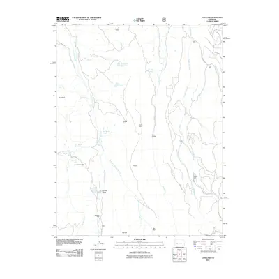 2011 Map of Lost Lake, 2011 Print