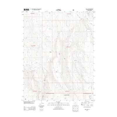 2013 Map of Lost Lake, 2013 Print