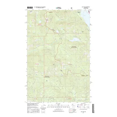 2017 Map of Lost Lake, 2017 Print