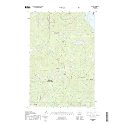 2020 Map of Lost Lake, 2020 Print