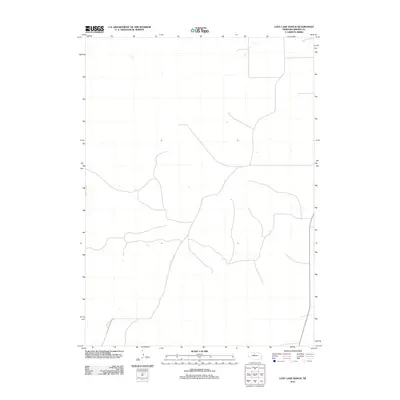 2011 Map of Lost Lake Ranch, 2011 Print
