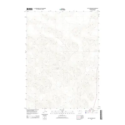 2014 Map of Lost Lake Ranch, 2014 Print