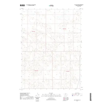 2017 Map of Lost Lake Ranch, 2017 Print