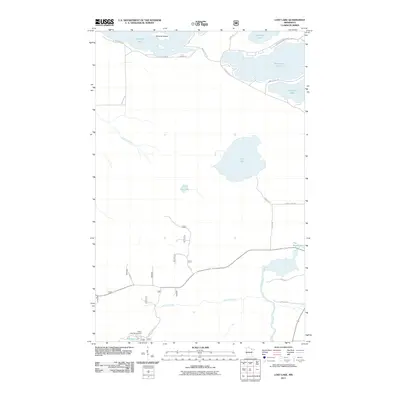 2011 Map of Lost Lake, 2011 Print