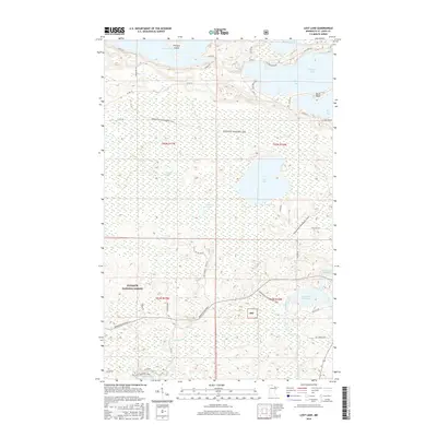 2016 Map of Lost Lake, 2016 Print