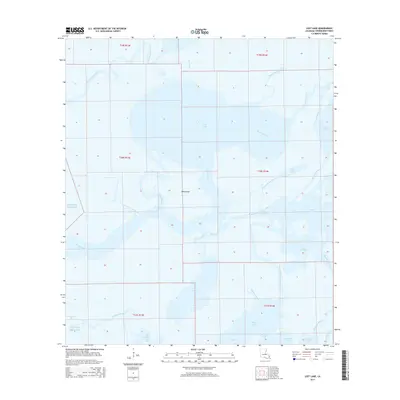 2015 Map of Lost Lake, 2015 Print
