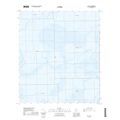 2018 Map of Lost Lake, 2018 Print