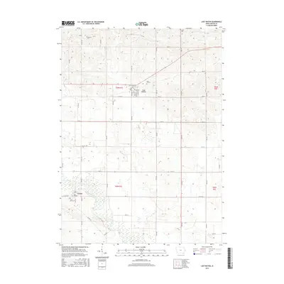 2015 Map of Lost Nation, 2015 Print