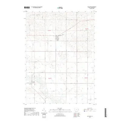2018 Map of Lost Nation, 2018 Print