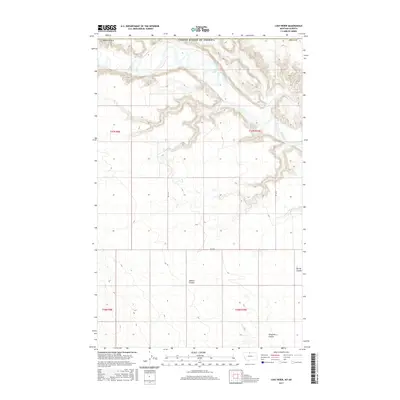 2017 Map of Lost River, 2017 Print