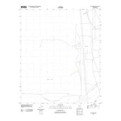2010 Map of Lost River, 2010 Print