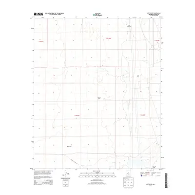2013 Map of Lost River, 2013 Print