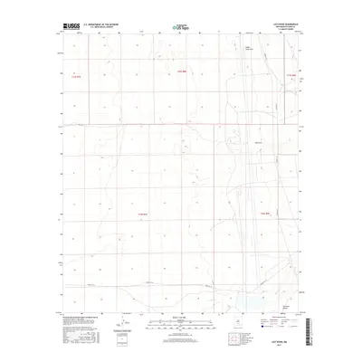 2017 Map of Lost River, 2017 Print