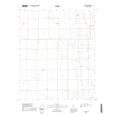 2020 Map of Lost River, 2020 Print