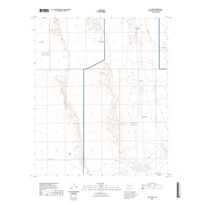 2023 Map of Lost River, 2023 Print