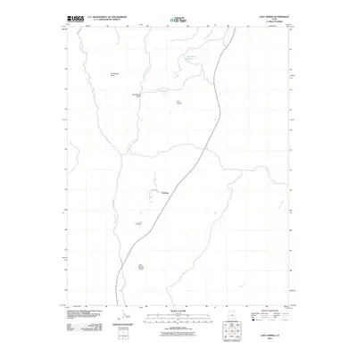 2011 Map of Lost Spring, 2011 Print
