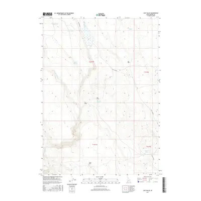 2017 Map of Lost Valley, 2017 Print