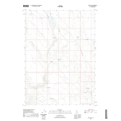 2020 Map of Lost Valley, 2020 Print