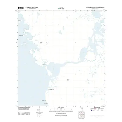 2012 Map of Lostmans River Ranger Station, 2012 Print
