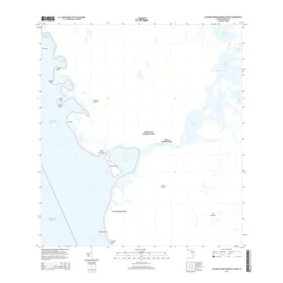 2015 Map of Lostmans River Ranger Station, 2015 Print