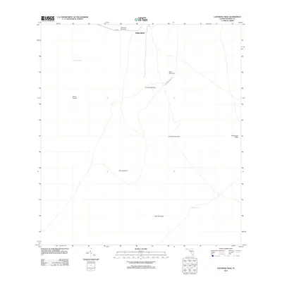 2012 Map of Lostmans Trail, 2012 Print