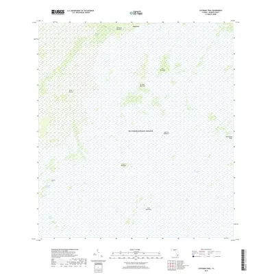 2018 Map of Lostmans Trail, 2018 Print