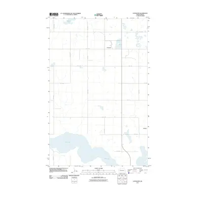 2011 Map of Lostwood, 2011 Print