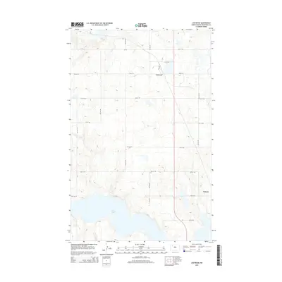 2014 Map of Lostwood, 2014 Print