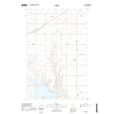 2020 Map of Lothair, 2020 Print