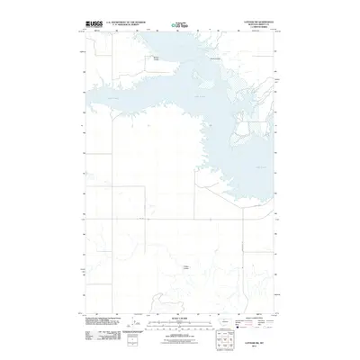 2011 Map of Lothair SW, 2011 Print