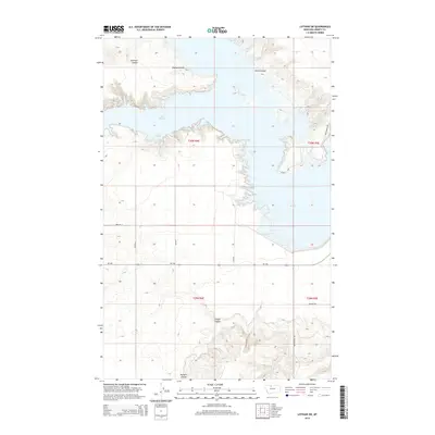 2014 Map of Lothair SW, 2014 Print