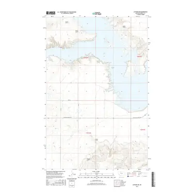 2017 Map of Lothair SW, 2017 Print