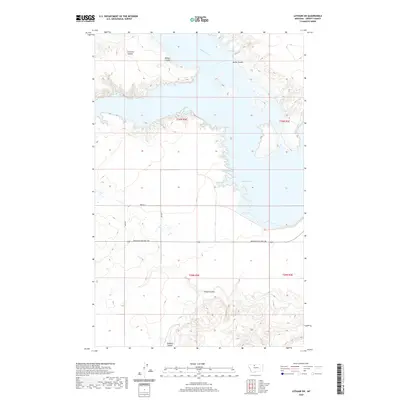 2020 Map of Lothair SW, 2020 Print