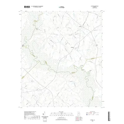 2020 Map of Lothair, 2020 Print