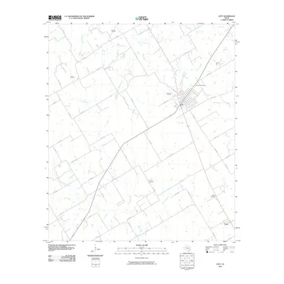 2010 Map of Lott, 2010 Print