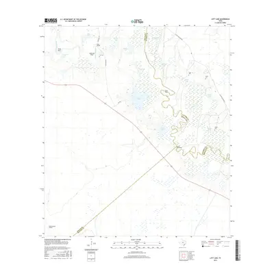 2016 Map of Lott Lake, 2016 Print