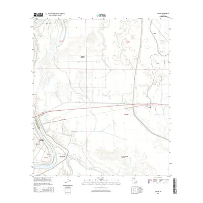 2015 Map of Lottie, 2015 Print