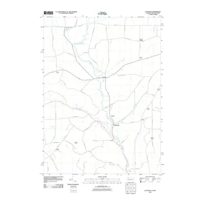 2010 Map of Lottsville, 2010 Print