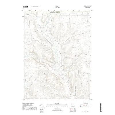 2019 Map of Lottsville, 2019 Print