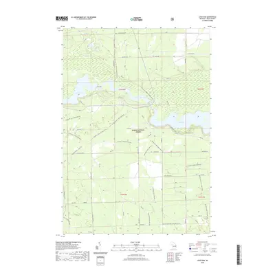 2019 Map of Loud Dam, 2019 Print