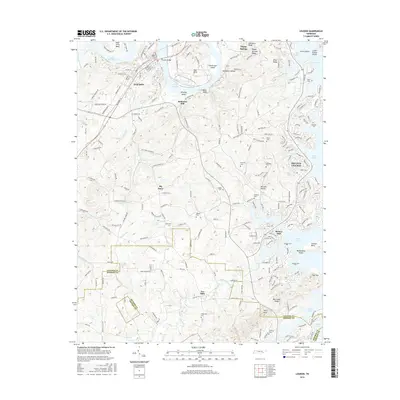 2016 Map of Loudon, 2016 Print
