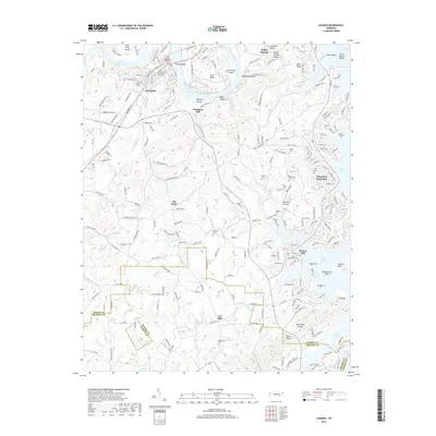 2019 Map of Loudon, 2019 Print