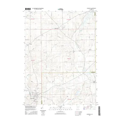 2016 Map of Loudonville, 2016 Print