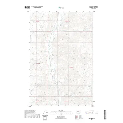 2020 Map of Louie Creek, 2020 Print