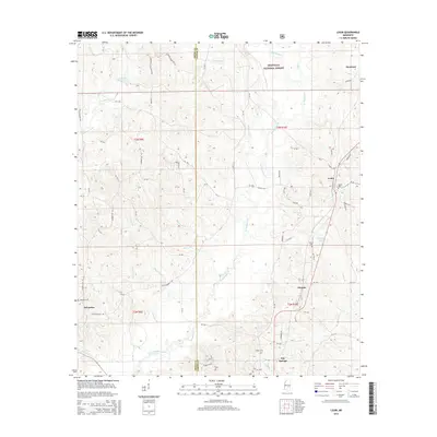 2015 Map of Louin, 2015 Print