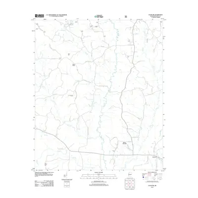 2012 Map of Louin SW, 2012 Print